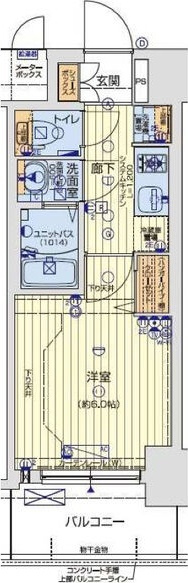 レオンコンフォート京橋EASTの間取り|レオンコンフォート京橋EAST　間取り