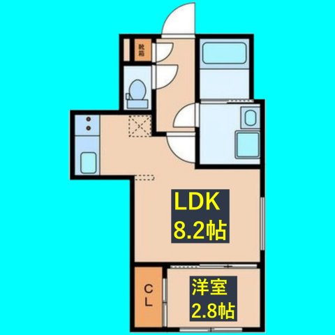 quador今池EAST(クアドールイマイケイースト)の間取り