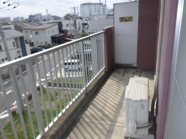 ロイヤルマンション中西のバルコニー