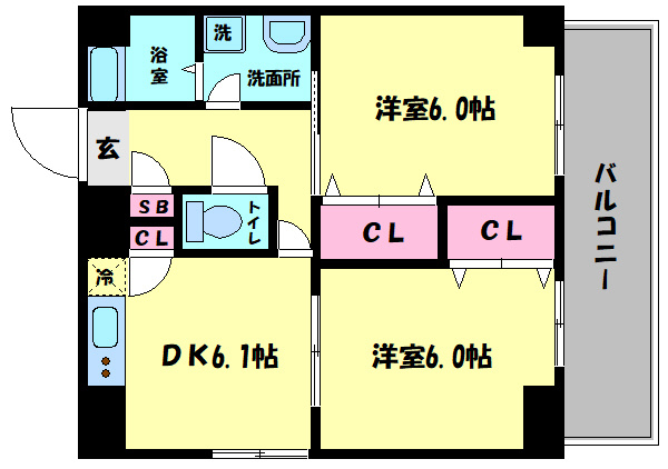 第Ⅱマンションアトラスの間取り|第IIマンションアトラス　間取り