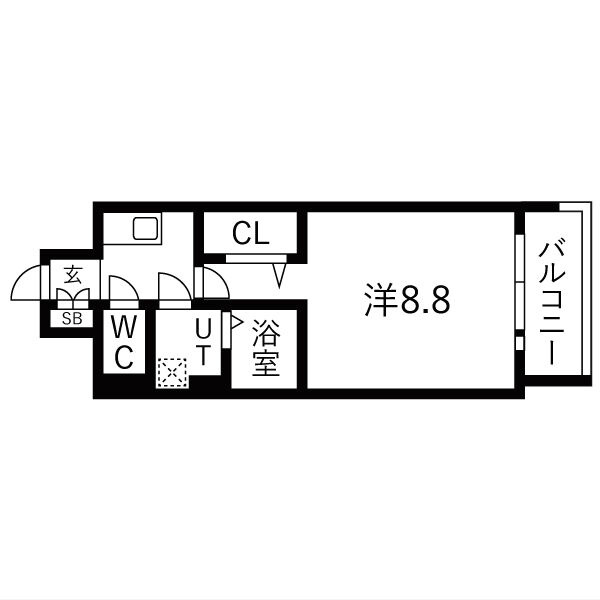 プレサンス　THE　栄の間取り
