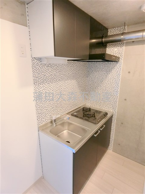 MAXIVbasic大鳥居マキシヴベーシックのキッチン|2口ガスシステムキッチン