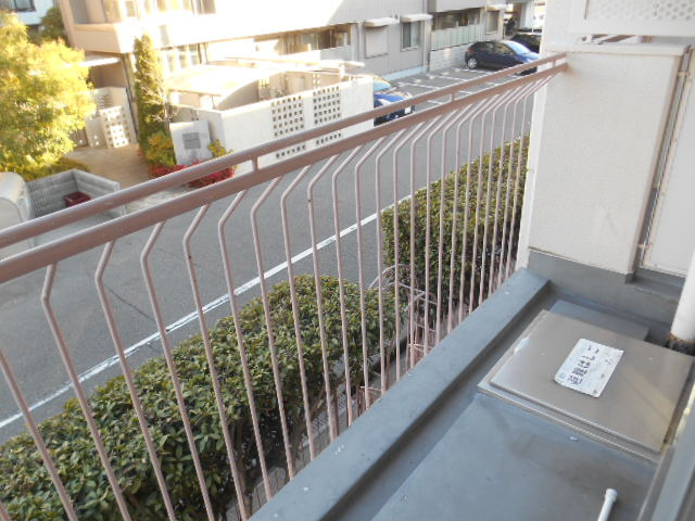 サンハイツ治のバルコニー