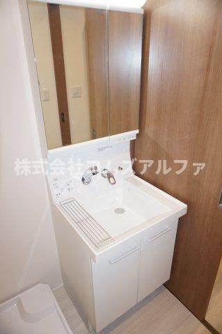 ビューノ伊勢町の独立洗面台|ビューノ伊勢町　独立洗面台
