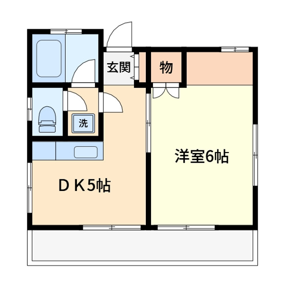 【間取り】 | サンハイツ増田