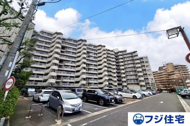 クローバーハイツ上野芝の外観|クローバーハイツ上野芝 外観
