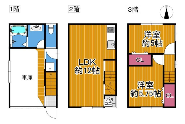 阿倍野区播磨町１丁目の間取り