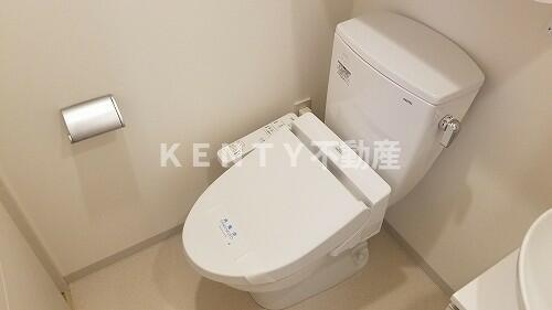 【トイレ】 | クレイシア品川東大井 | ゆったりとした空間のトイレです