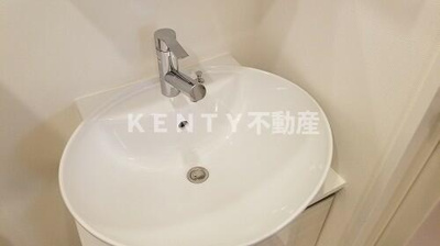 【洗面所】 | クレイシア品川東大井 | 使いやすい洗面所です