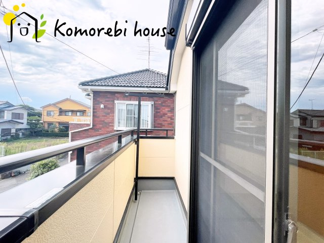 KISさいたま市見沼区南中丸1期　中古戸建のバルコニー|26.9.14