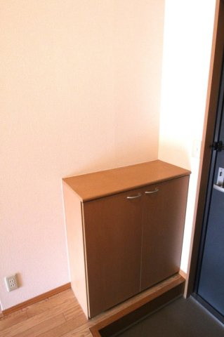 パークサイドヒロツグ棟の玄関