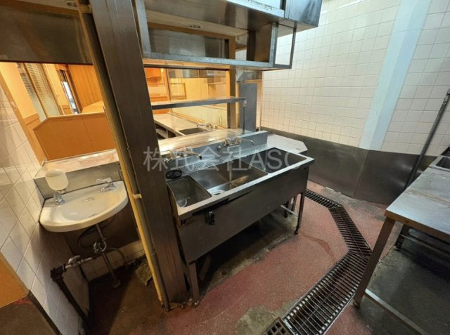 千林駅前店舗のキッチン