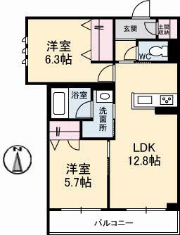 【間取り】 | メゾンフェリシア