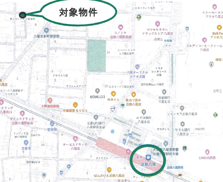 サント・ラ・ルース北本町の地図