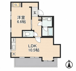 【間取り】 | SILVERADO方南町
