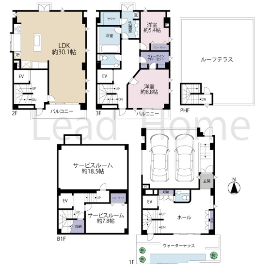 【間取り】 | 港区高輪4丁目