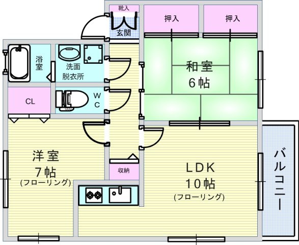 エイトハウス上野台の間取り