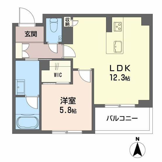 【間取り】 | リラフォート 船塚 | リラフォート 船塚 A0202号-14