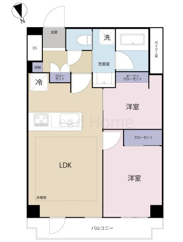 【間取り】 | 麻布狸穴ナショナルコート