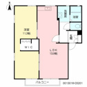 【間取り】 | フレグランスひろせ Ｃ棟 ＊＊ C0201号-16