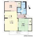 【間取り】 | ビーチ・ヒル Ｄ棟 ＊ D0202号-2