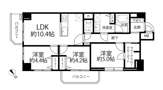 【間取り】 | シャンボール三田