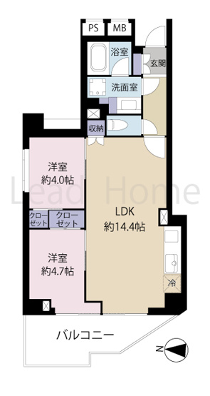 【間取り】 | フリーディオ西麻布