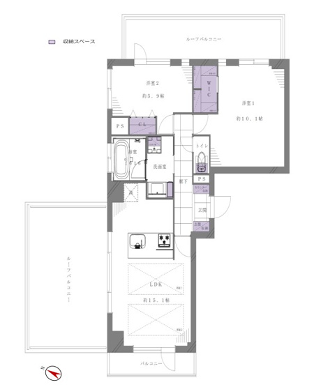 【間取り】 | スタイルハウス南麻布