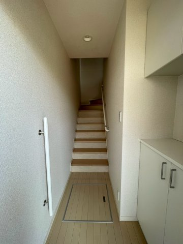 アルページュA棟の玄関