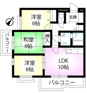 【間取り】 | グランドハイツ | 間取り