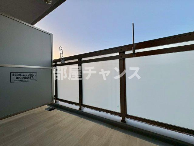 CREST TAPP名古屋山王のバルコニー
