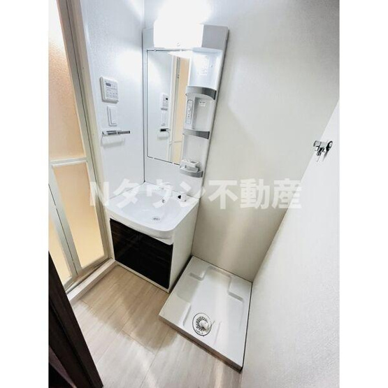 【洗面所】 | S-RESIDENCE茶屋ヶ坂 | 広い洗面スペース