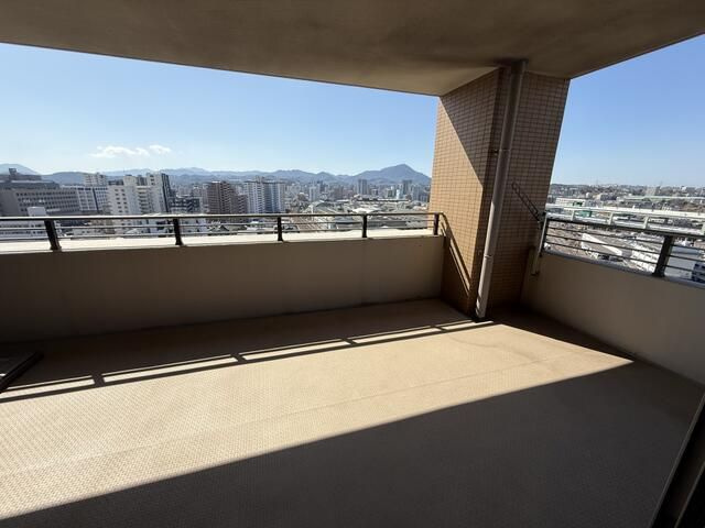 以和貴マンション金田２のバルコニー