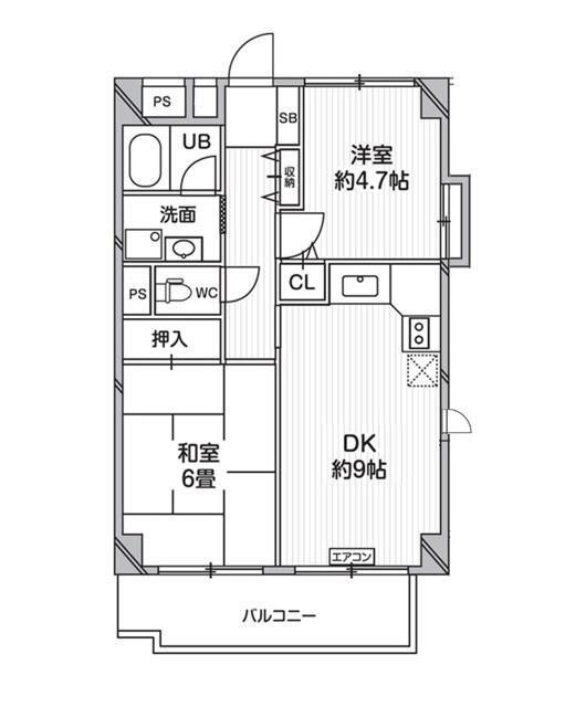 Ｔ’ｓ　ｇａｒｄｅｎ一橋学園の間取り