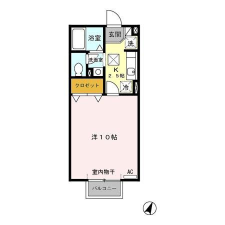 リヴィエール入船　　刈谷市近郊の賃貸ならクラスホーム刈谷店の間取り