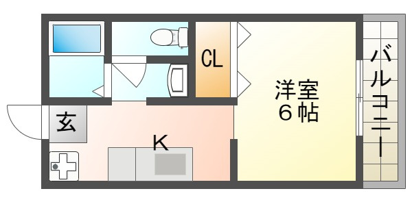 MCハイツの間取り|MCハイツⅡ