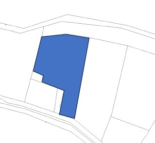 南長野妻科　売土地の土地図