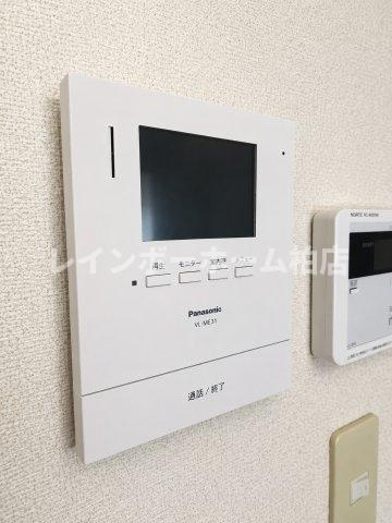 【仲介手数料：50％OFF】対象物件！のセキュリティ|モニター付きインターホンです