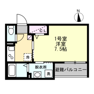 【間取り】 | ベイルーム厚木幸町