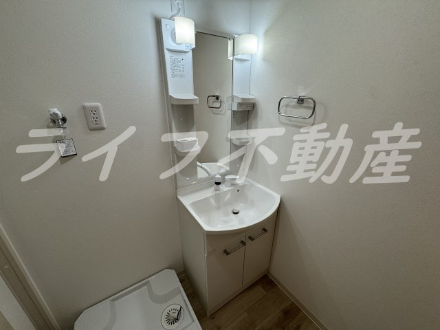 フジパレス吉田サウスの独立洗面台|独立洗面台で身支度をすべて済ませてしまいましょう