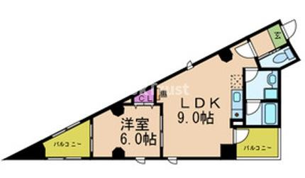 【間取り】 | クレセント コート