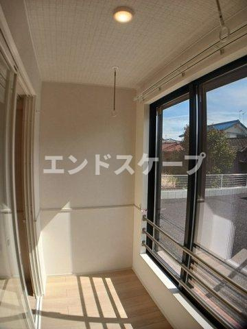 ハイウィローⅥのバルコニー|高崎、前橋のお部屋探しはエンドスケープまで！お客様の理想お聞かせ下さい♪