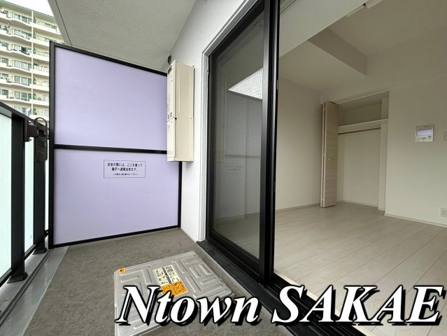 【バルコニー】 | S-RESIDENCE平安通 | 外からの目が気にならないバルコニーで洗濯物が干せます