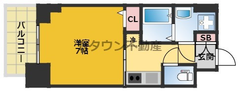 【間取り】 | S-RESIDENCE平安通 | 間取りです。