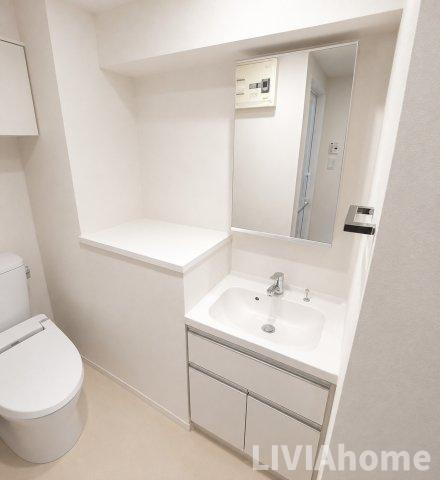 港区東麻布２丁目の賃貸マンションの独立洗面台|同シリーズの参考写真です。実際の設備・内装は現況を優先とさせていただきます。