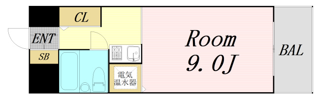 コボリマンション新大阪　仲介手数料無料の間取り