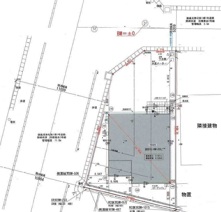 【秀光ビルド】岡崎市羽根町分譲の区画図|配置図・敷地図