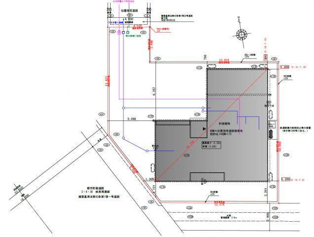 【秀光ビルド】岐阜市中鶉D号地分譲住宅の区画図|配置図・敷地図
