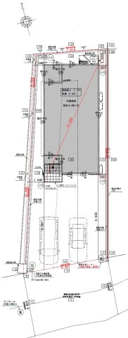 愛知県知多市新舞子字北西田34番4の区画図|区画図・配置図