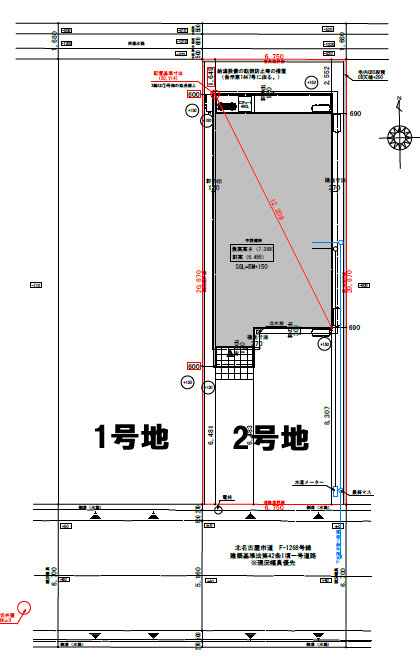 北名古屋市高田寺Ⅰ期2号地分譲住宅の区画図|区画図・配置図